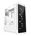 Thermaltake View 27 Snow Edition Gull Wing Window SPCC ATX Mid Tower Tt LCS Certified Computer Chassis with 4 White LED Riing Fan Pre-installed CA-1G7-00M6WN-WT