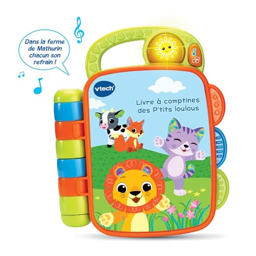 Jeu d'éveil Vtech Baby Livre à comptines des P'tits loulous - vue 4
