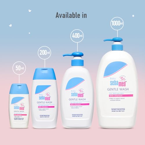 Image of Sebamed Baby Gentle Wash|pH 5.5|Baby Body Wash|Soap Free|Tear Free|1000 ml