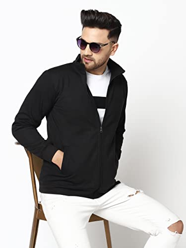 Image of AUSK Men Jacket for Winter || Winter Jacket with Full Zipper Casual and office wear Hoodie Jacket for Mens