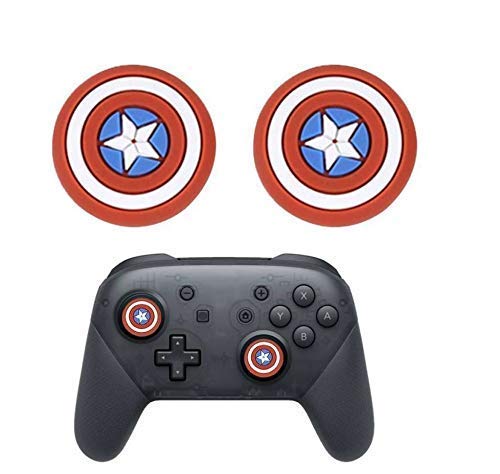 GADGETSWRAP 2pcs Set Joystick Silicone Thumb Grips Cover Caps Grips Compatible With PS4 & Xbox Controller - Cpt Shld (B091SW895K) Amazon Price History, Amazon Price Tracker