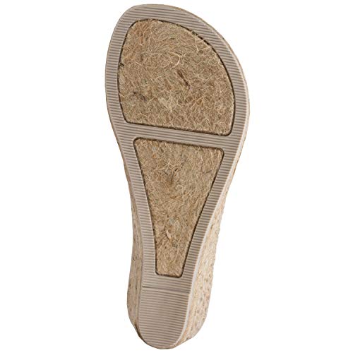 Image of WHITE MOUNTAIN Women's Beachball Espadrille Wedge Sandal