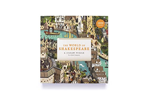 Laurence King Publishing The The World Of Shakespeare 1000 Piece Puzzle: 1000 Piece Jigsaw Puzzle, Kids