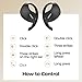 MINISO X15 PRO AI Translation Earbuds Real Time Open Ear Bluetooth 5.4 Translator Earbuds AI Headphones Support 135 Languages Wireless Earphones Bluetooth Headphones for Travel Business Meeting