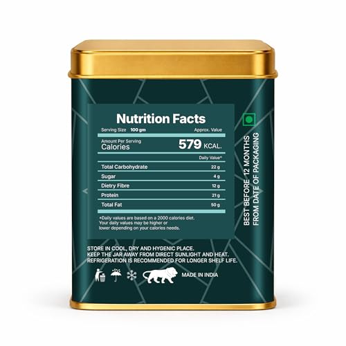 Image of LILA DRY FRUITS Almonds 250 Grams Whole Natural Badam Nuts for Eating, Soaking & Snacking, Crunchy Raw Dry Fruits for Daily Nutrition | Rich in Protein Fiber Healthy Diet Snack Perfect for Gifting