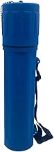 Clyictz Tubo de almacenamiento para electrodo de soldadura de 10 libras, color azul, contenedor con correas y cadena, fácil de instalar y fácil de usar