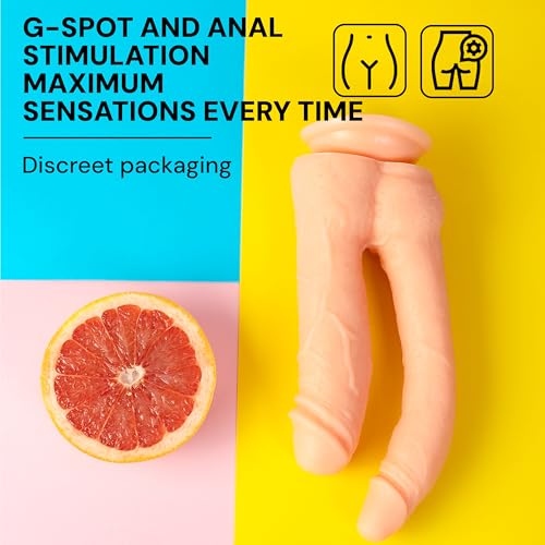 Miniatura 5 de Doble Dildo Juguetes Sensuales Para Pareja: Dildo Anal Double Dildo Dildo Anal Pene Gigante Didlo Sexual Sex Toys Doble Penetración Penes Enormes Juguetes Eróticos Para Sexo Para Parejas D27