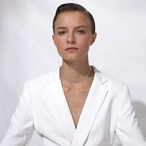 PROSTEEL Catenina Argento 925 Donna Choker Donna