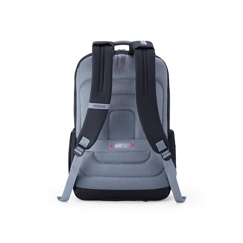 Image of American Tourister Brett 4.0 | 32.5 Ltrs | 3 Compartments | Bottle Pocket | Ergonomic Padded Back Panel & Shoulder Straps | Laptop Backpack | 1 Year International Warranty | Black