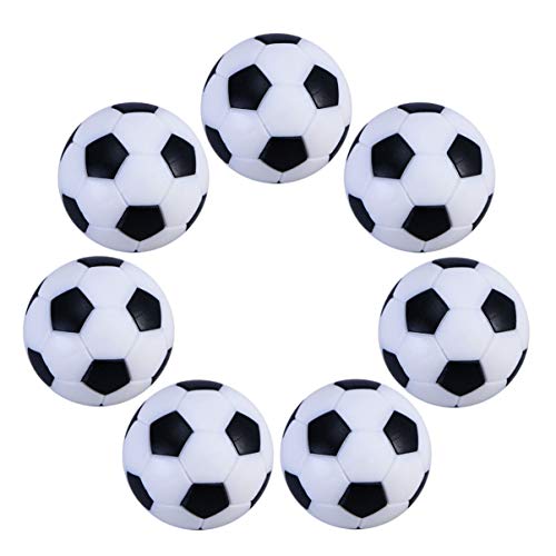 Mesa De Bola De Pebolim Bola de pebolim de mesa 6 peças de mini bolas de pebolim de 32 mm da mini bo