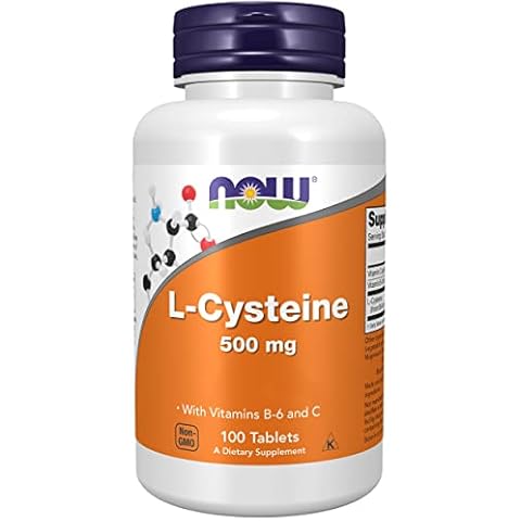 L-Cystéine 500mg Now Foods Cover