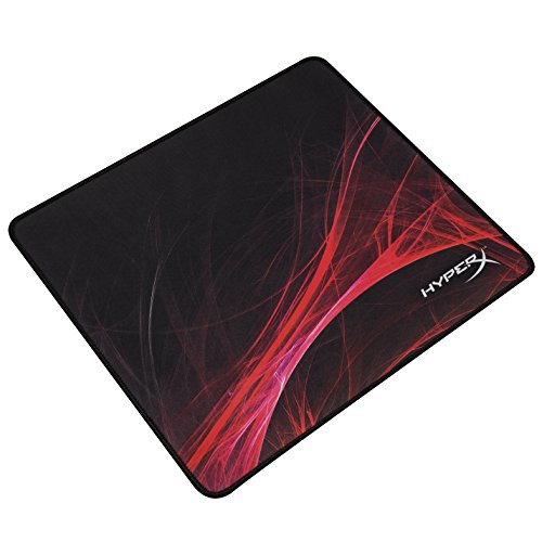 Image of HyperX Cloud Core Wired Gaming Over Ear Headphone with DTS :X Spatial Audio (Black) & Fury S HX-MPFS-S-M Speed Edition - Pro Gaming Mouse Pad (Multicolor)