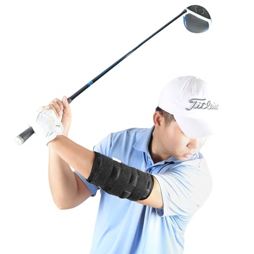 Golf Swing Training Aid, Straight Arm Golf Training Aid - Elbow Brace Golf Swing Trainer, Left Arm Straight Brace - Correct Posture & Build Muscle Memory, Perfect for Amend Chicken Wings