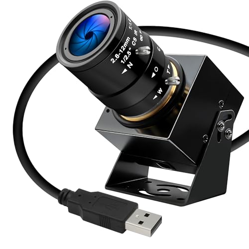 Image of HD High Speed USB Camera,4X Manual Zoom Lens,480P@120fps 720P@60fps 1080P@30fps High Frame Rate UVC Webcam, Laser Engraving,3D Printer, Security, Plug & Play, Windows Linux Android Mac OS