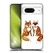 Head Case Designs Officially Licensed Wyanne Two Baby Foxes Animals 2 Soft Gel Case Compatible with Google Pixel 8