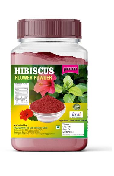 Pmw Hibiscus Flower Powder - 100 Gram-image-3