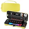 ProCase Carrying Case for Nintendo Switch 2 (2025) with 24 Game Card Slots, Hard Portable Travel Case Storage Bag Protective Pouch for 2025 Nintendo Switch 2 Console & Accessories -Yellow