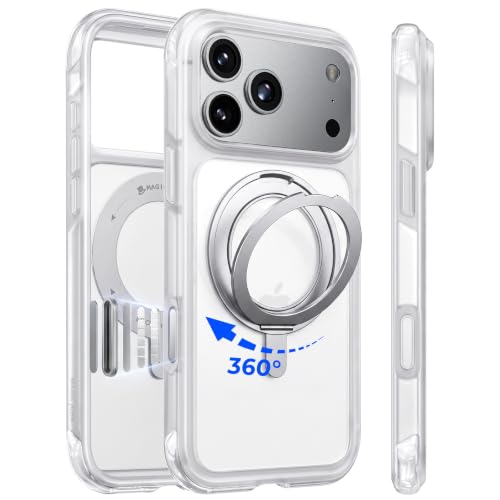 Image of MAGIC JOHN for iPhone 17 Pro Case with Stand, Fit for MagSafe