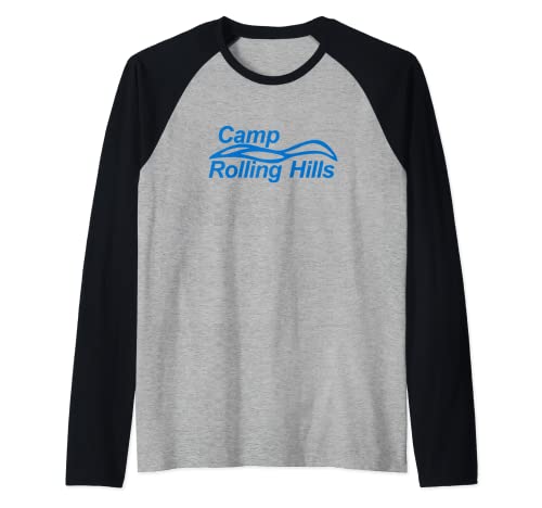 Camp Rolling Hills Sleepaway Camp Raglan Baseball Tee