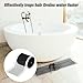 Shower Drain Hair Catcher Shower Drain Mesh Stickers Cutable Mesh Shower Drain Cover Stickers 4 Inch x 33 Ft Shower Drain Screen with Removal Tool for DIY Bathroom Kitchen Floor Drain