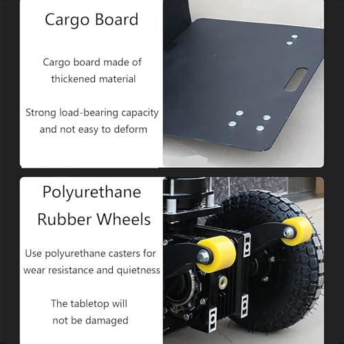 Carretilla eléctrica para escaleras 400 kg capacidad miniatura 5