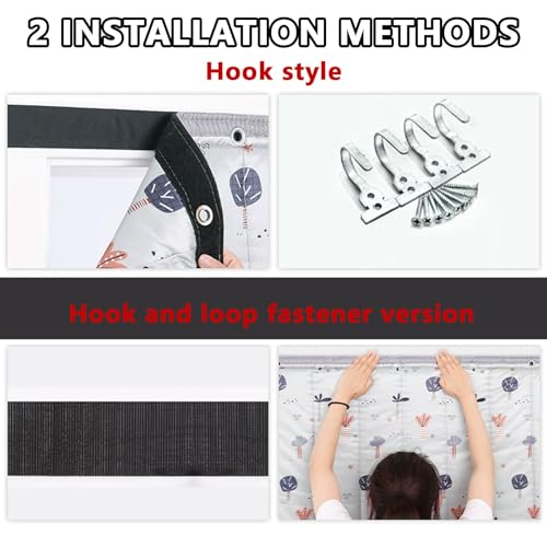 Rideaux à isolation thermique imperméable et épais de qualité - 6