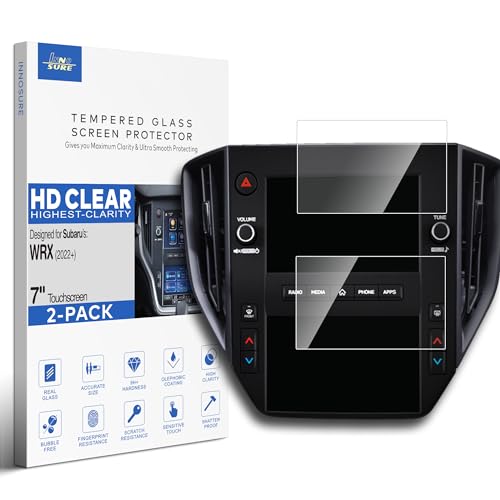 Verre trempé Subaru WRX 7 pouces film protection écran tactile infodivertissement anti-rayure