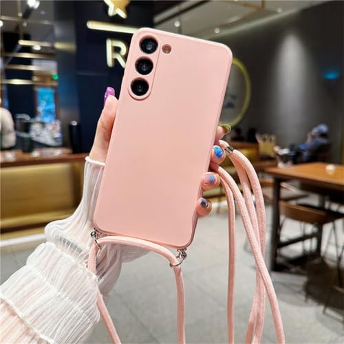 Coque silicone liquide Samsung S8 rose finition premium