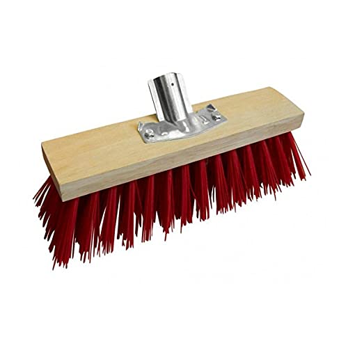 Balai de cantonnier 32cm rouge