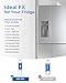 Waterdrop DA29-00020B Refrigerator Water Filter, Replacement for Samsung HAF-CIN/EXP, DA29-00020A/B, DA29-00020B-1, RF263BEAESR, RF28HMEDBSR, RF263TEAESG, RF4287HARS, 3 Filters (Package May Vary)