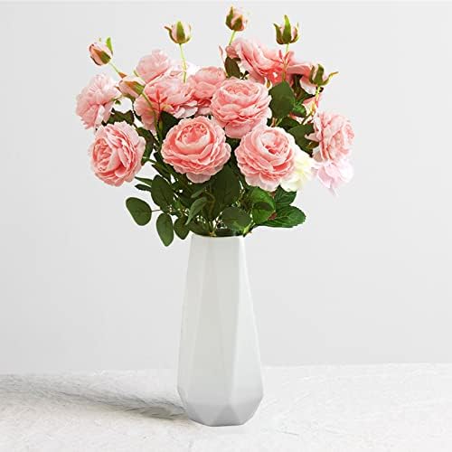 Ceramic Vase, 7.4 Inch for Pampas Calla Lily Tulip, Flower Vase M...