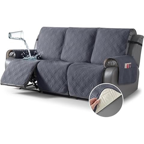 TAOCOCO Waterproof Recliner Sofa Cover Cover