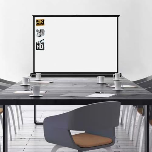 Pantalla de proyector retráctil de 50 pulgadas 16:9