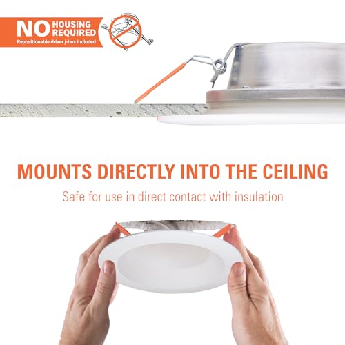 HALO LT 4 inch Baffle Canless LED Recessed Light 5CCT 650 lm - image 3