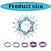 YIBAISI 16T 18T Bicycles Single Speed Conversion Kits Aluminum Alloy Bikes Single Speed Cassettes Freewheels Wheel for Bicycles