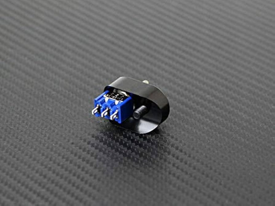 Amazon | マイクロ ハンドルスイッチ シングル ブラック 22.2mm