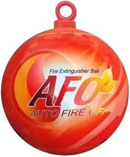 Multi Purpose Powder Fire Extinguisher – Ready to Use in Seconds – 1.3kg Fire Extinguisher for Home & Kitchen Use – Portab...