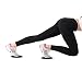 RYACO 2X Discos Deslizantes para Fitness Abdominales con Bolsa de Transporte –Discos...