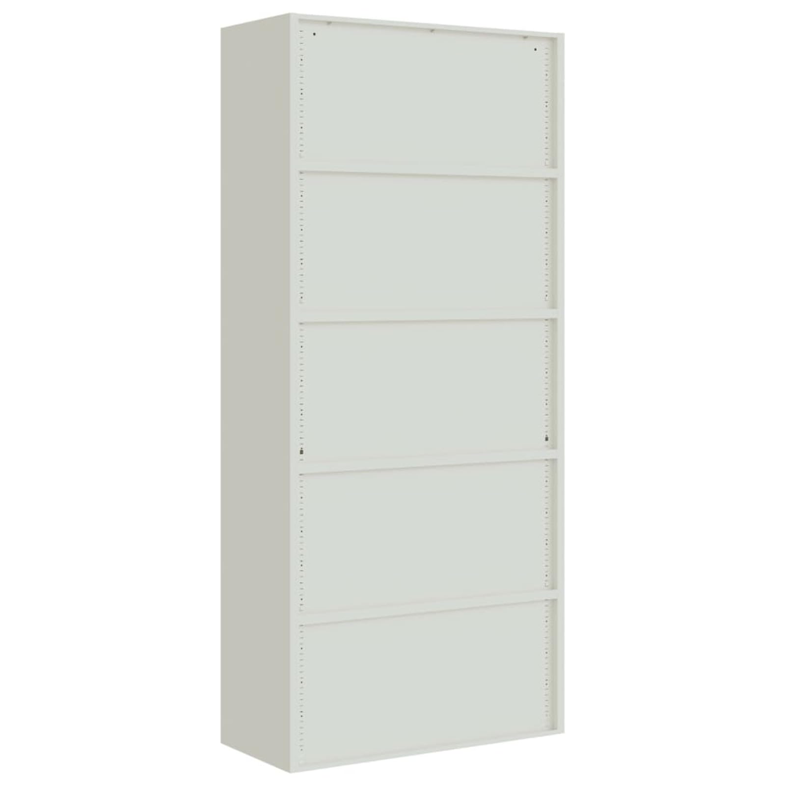 JUDYY Armadio Classificatore Grigio Chiaro 90x40x200 cm in Acciaio,Armadi Archivio,Armadio Classificatore,Armadi da Ufficio,Schedario da Ufficio-339761