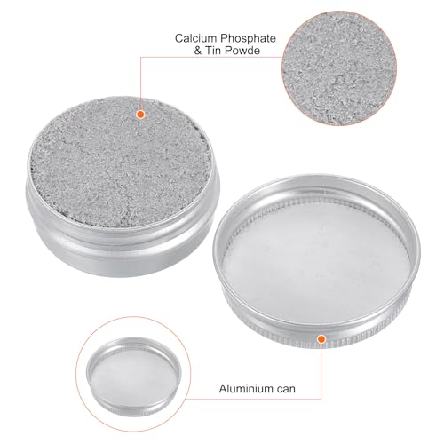 Image of HARFINGTON 4pcs Tip Tinner 30g Solder Tip Cleaner for Removes Oxidation Soldering Iron Tip Resurrection Paste Tin Powder Resurrection Paste