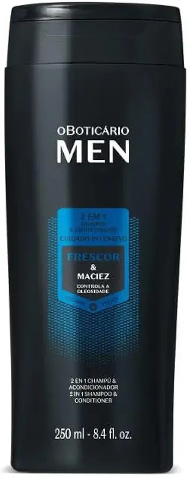 O BOTICARIO, O BOTICARIO MEN 2 EM 1 SHAMPOO E CONDICIONADOR 250ml