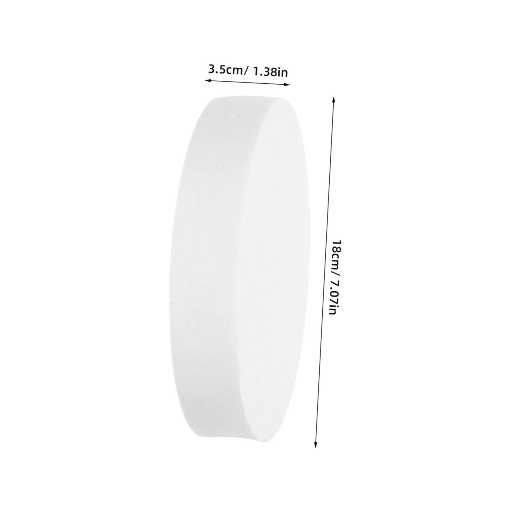 PartyKindom Accesorios para Sesión de Fotos Cubos Geométricos de Espuma Blanco 8 Piezas Portátiles Multiusos para Fotografía de Productos y Cosméticos