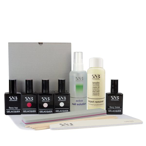 Gelacquer starter kit : coffret complet de manucure vernis semi-permanent