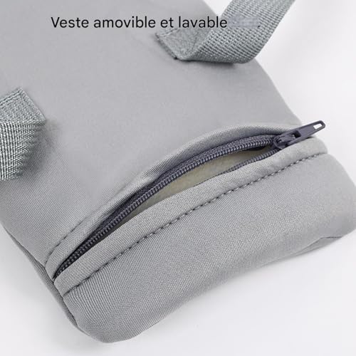 Collar de contención cervical para perro transpirable y antimordeduras 6