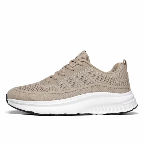 Image of KDN Men's Wide Toe Box Shoes Cushioned Road Running Shoes Non Slip Mens Walking Sneakers for Wide Feet Comfortable Athletic Gym Workout Shoes Wide Width
