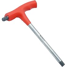 T1022 Titanium T-Handle Hex Key Wrench, ASTM F2503 MRI Non-Magnetic, ANSI Industrial Grade Drop-Forged Allen Wrench 5150mm