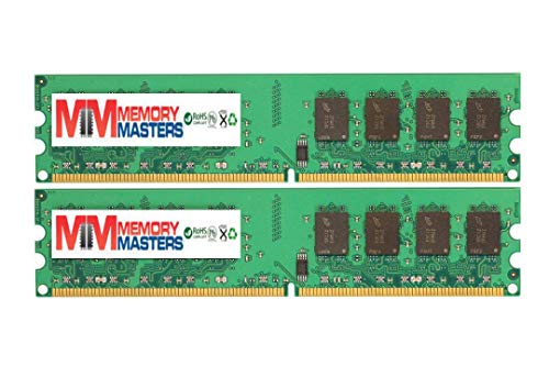 MemoryMasters 2GB 2X 1GB DDR2 667MHz PC2-5300 PC2-5400 DDR2 667 (240 PIN) DIMM Desktop Memory