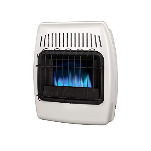Dyna-Glo 10,000 Btu Liquid Propane Blue Flame Vent Free Wall Heater, White #TOP2