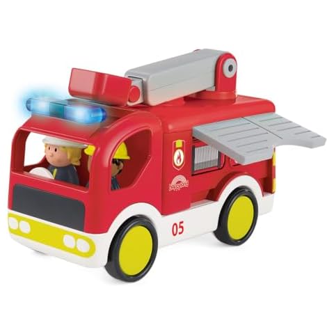 HappyLand Lights and Sounds Fire Engine Set Cover