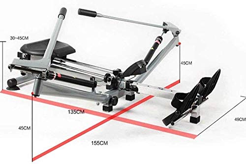Image of Range Rowing Machine Folding Rower - for Gym or Home Use Commercial Grade Quality Exercise Equipment